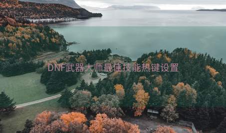 DNF武器大师最佳技能热键设置