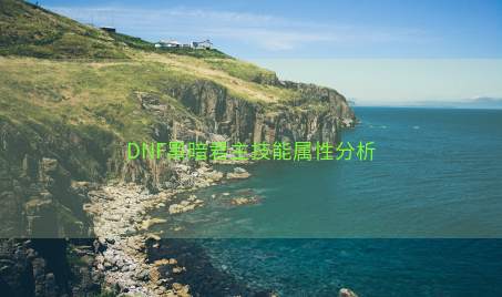 DNF黑暗君主技能属性分析