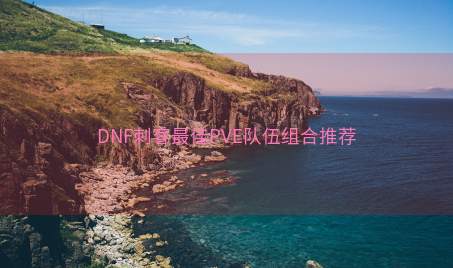 DNF刺客最佳PVE队伍组合推荐