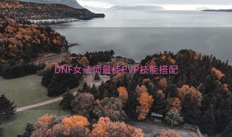 DNF女法师最佳PVP技能搭配